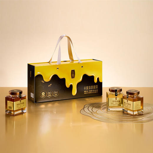 卡宴京西蜜韵蜂蜜礼盒750g 商品图2