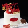 1027CAKE | 跨年蛋糕 草莓装饰蛋糕  2026  红红火火 装饰插牌随机 商品缩略图2
