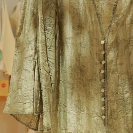 【抖音专属】新中式上衣（25710321-瓷秘） 商品图2