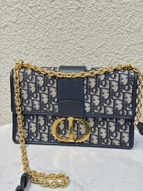 Dior 蒙田30 老花 中号 斜挎包