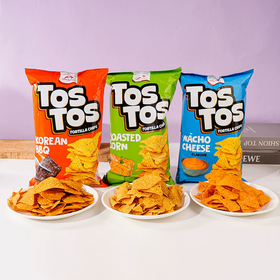 145g红白兔玉米片 烧烤味/干酪味/烤玉米味 追剧休闲锅巴零食