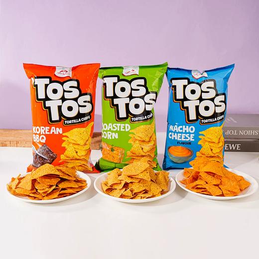 145g红白兔玉米片 烧烤味/干酪味/烤玉米味 追剧休闲锅巴零食 商品图0