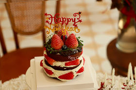 香草布丁鲜果裸