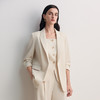 EITIE爱特爱气质干练修身七分袖显瘦西装外套2026春新款8503205 商品缩略图2
