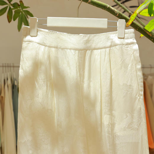 【抖音专属】阔腿裤（25709164-玉叶） 商品图1