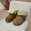 【厚绒保暖】西村名物2025年冬季新款厚底防滑毛绒内里舒适保暖毛毛鞋T25DS40031 商品缩略图5