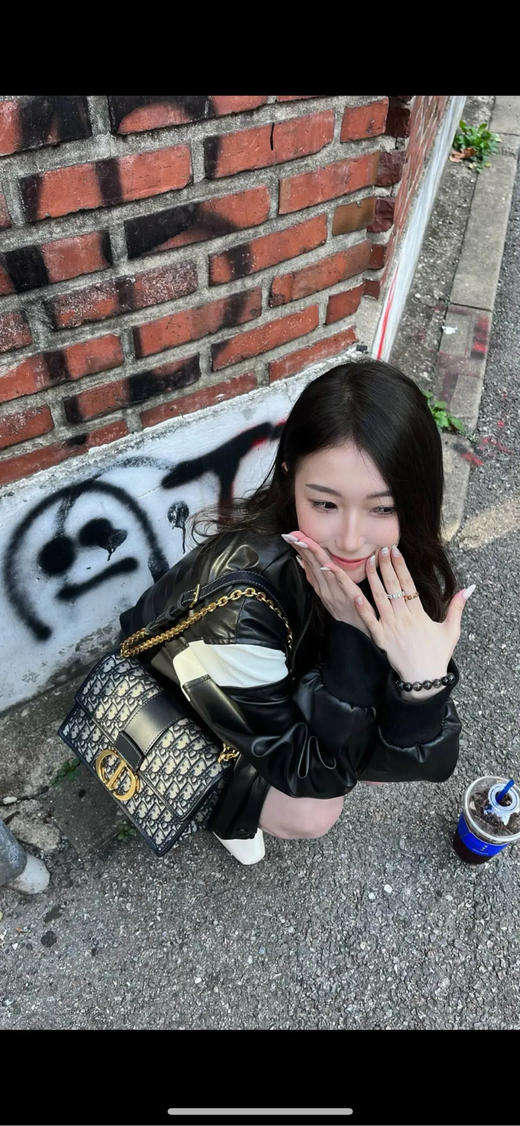 Dior 蒙田30 老花 中号 斜挎包 商品图2