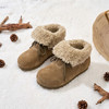 【厚绒保暖】西村名物2025年冬季新款厚底防滑毛绒内里舒适保暖毛毛鞋T25DS40031 商品缩略图4