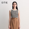 EITIE爱特爱2026春季新款时尚修身显瘦条纹背心针织衫8501213 商品缩略图0