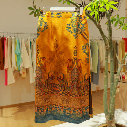 【抖音专属】半裙(24706747-华彩) 商品图0