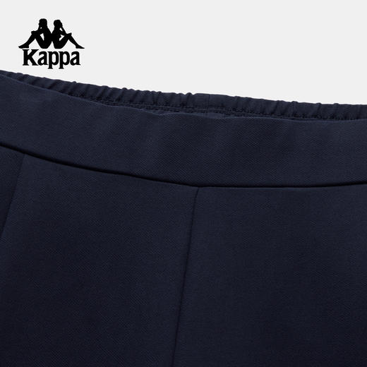 Kappa 运动工装抽绳阔腿裤女新款休闲裤子直筒裤长裤女K0G22AK01 商品图1