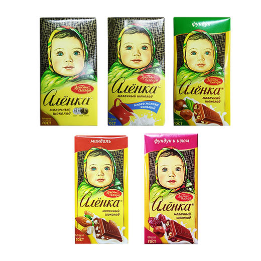 俄罗斯进口爱莲巧巧克力系列制品90g 商品图5