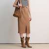 EITIE爱特爱2026春季新款时尚高腰百搭直筒显瘦半身裙8506203 商品缩略图2