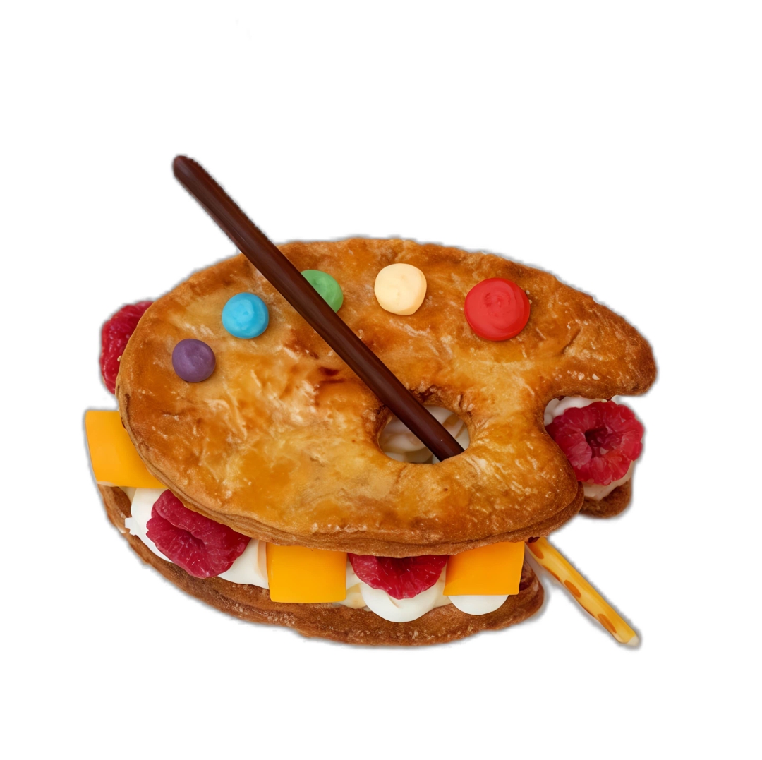 emoji画板拿破仑千层酥