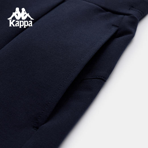 Kappa 运动工装抽绳阔腿裤女新款休闲裤子直筒裤长裤女K0G22AK01 商品图2