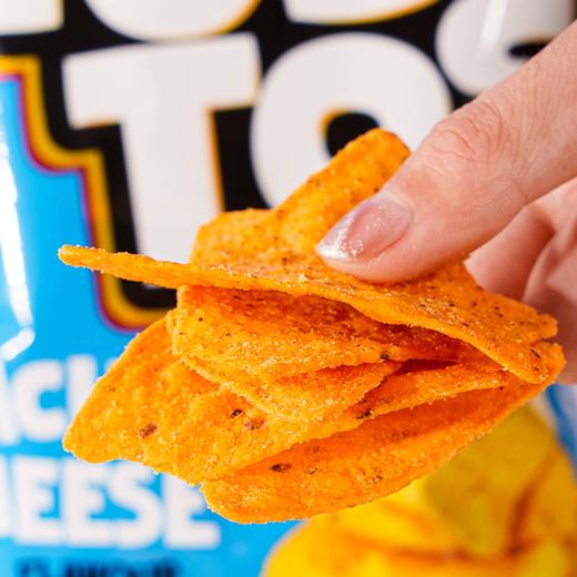 145g红白兔玉米片 烧烤味/干酪味/烤玉米味 追剧休闲锅巴零食 商品图3