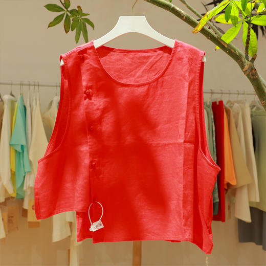 【抖音专属】马甲（22704310丹罽） 商品图0