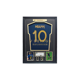 收藏系列 姆巴佩 法国队10号 22世界杯 亲笔签名球衣