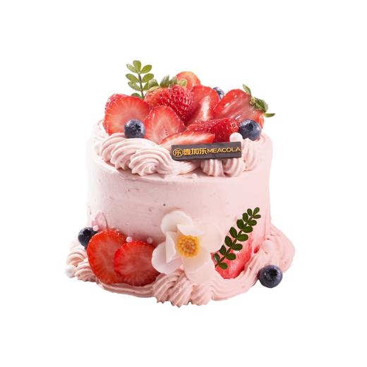 桃气轻乳【动物奶油生日蛋糕】 商品图0