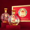 泸州老窖 雁塔祈福 礼盒白酒 福运双禧 浓香型白酒【每盒配手提袋】 52度 500mL* 2瓶 商品缩略图1