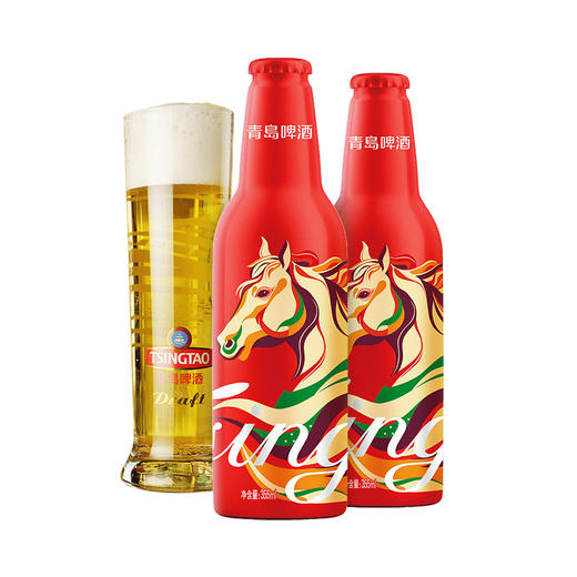 青岛啤酒 鸿运当头355ml*12铝瓶/箱 商品图2