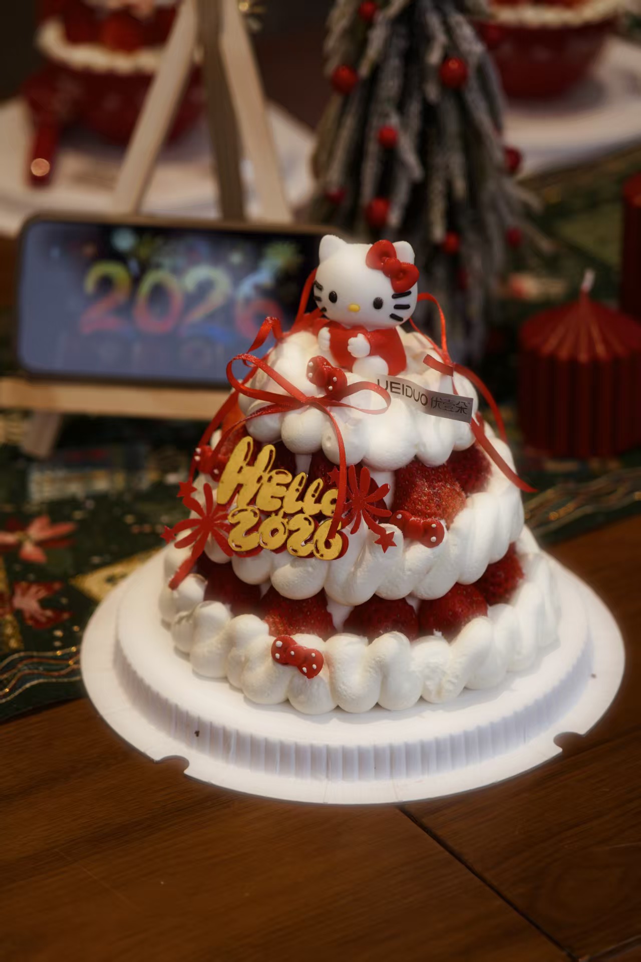 KITTY2026新年蛋糕