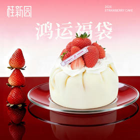 【鸿运福袋】草莓季主题生日蛋糕