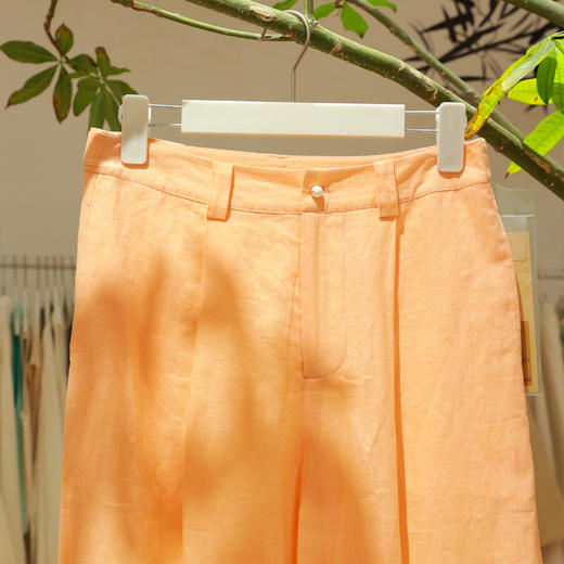 【抖音专属】阔腿裤(25709230-朱颜酡) 商品图1