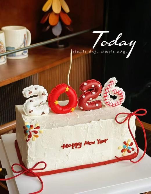 绚响2026翻糖数字蛋糕 商品图0