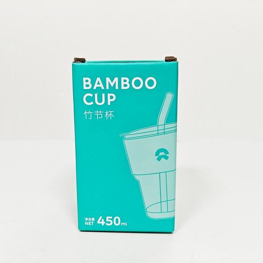 网红创意ins风咖啡杯随手竹节杯带盖吸管玻璃杯办公室吸管杯 商品图3