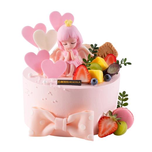 甜甜公主【动物奶油生日蛋糕】 商品图0