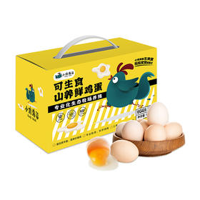 小鸡海蒂 可生食·山养鲜鸡蛋30枚