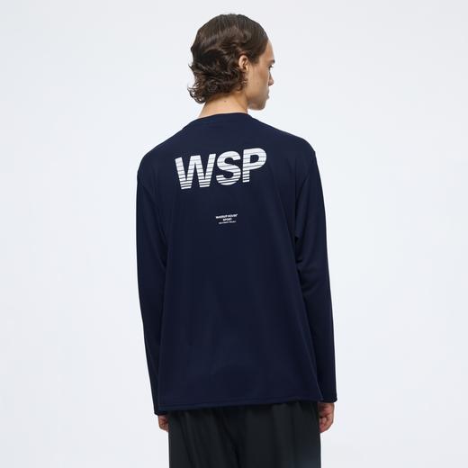 WassupHouse网眼标语印花长袖T恤 商品图1