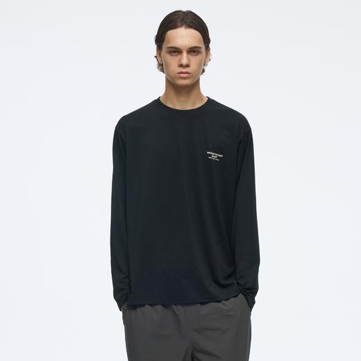 WassupHouse网眼印花长袖T恤 商品图2