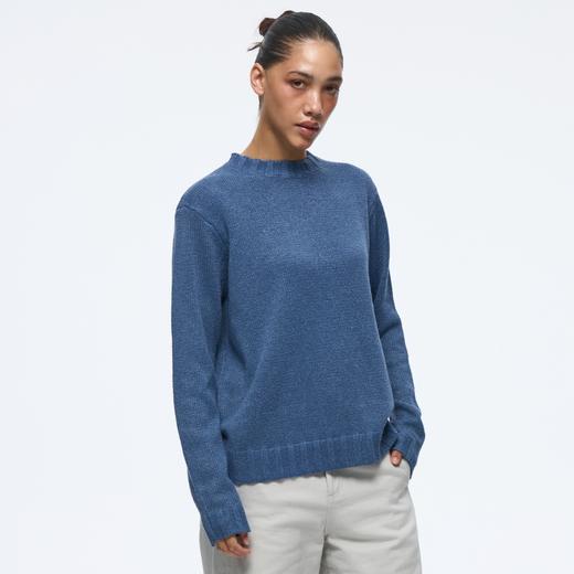 WassupHouse基础花纱圆领毛衣 商品图2