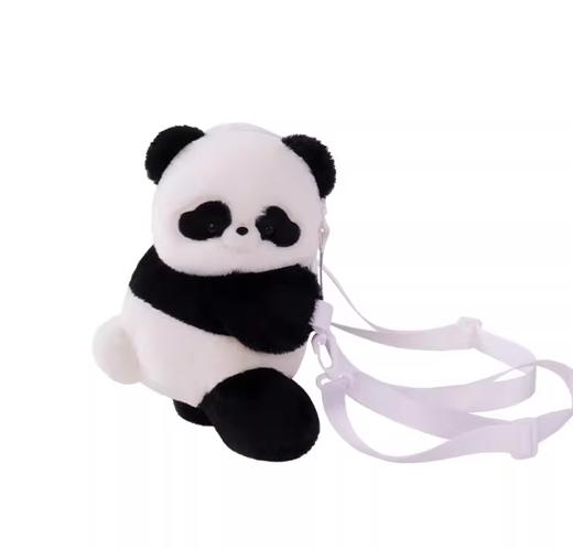 小羊古力熊猫抱竹·毛绒趴趴包（大号） 商品图5