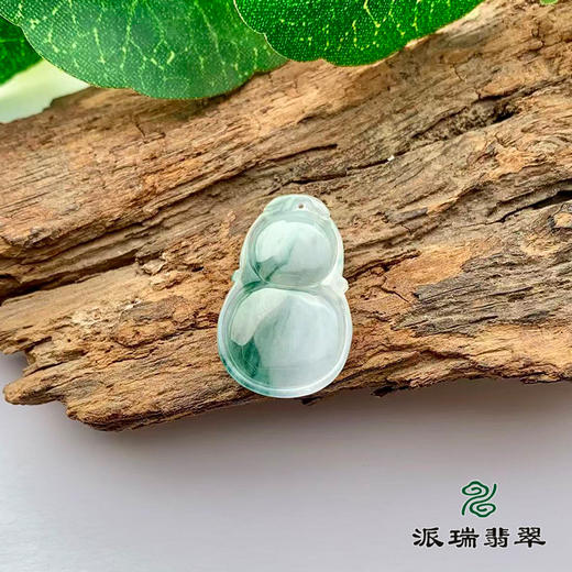 派瑞翡翠 翡翠挂件 糯种 飘翠 商品图4