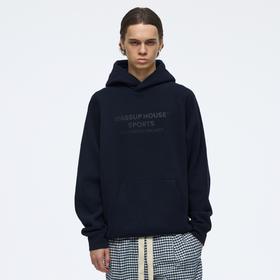 WassupHouse运动连帽插肩卫衣