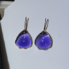 北京仓｜Gripoix Paris-Pop Glamour-宝石紫 花瓣 琉璃 耳环［法国设计师］ 商品缩略图2