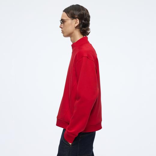 WassupHouse半拉分割立领卫衣 商品图3