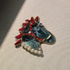 订购4个月到｜Gripoix Paris-royal horse-一匹黑马 墨青 小萌马 胸针［法国设计师］ 商品缩略图6