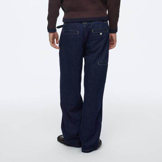 WassupHouse工装原色牛仔裤 商品图1