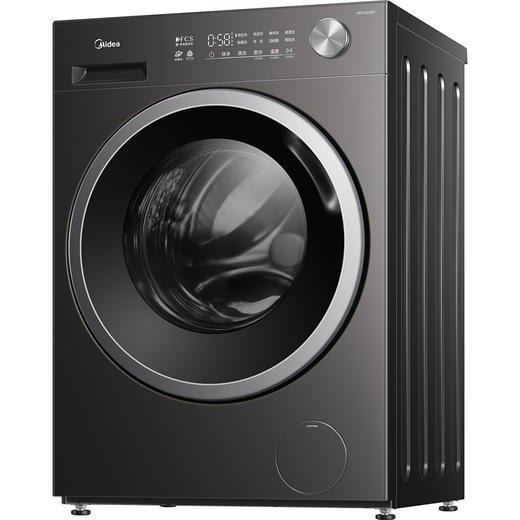 美的（252272）MG10V56T 滚筒洗衣机 金属钛 220V,1Ph 50Hz 转速1200 不带银离子 商品图1