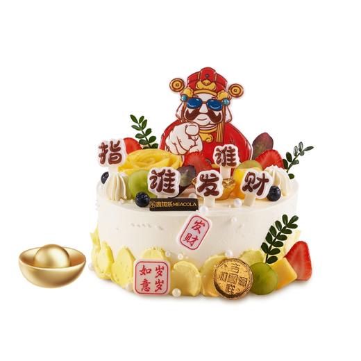 鎏金甜梦【动物奶油生日蛋糕】 商品图0