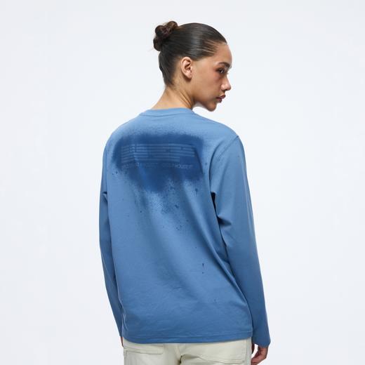 WassupHouse水显印花运动长袖T恤 商品图1