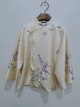 盛唐牡丹| 白色手绣上衣