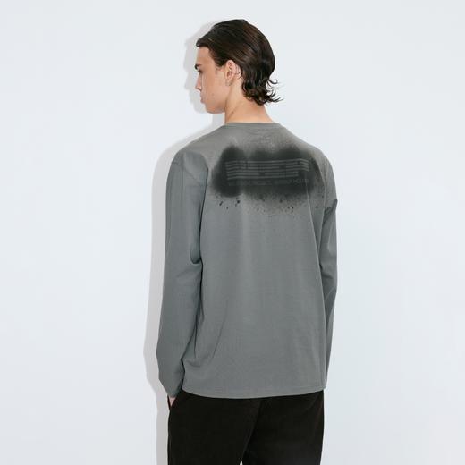 WassupHouse水显印花运动长袖T恤 商品图0