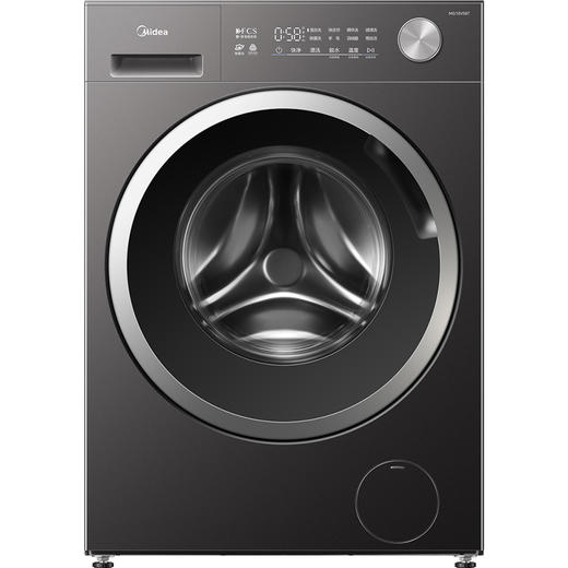美的（252272）MG10V56T 滚筒洗衣机 金属钛 220V,1Ph 50Hz 转速1200 不带银离子 商品图0