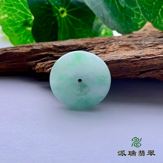 派瑞翡翠 翡翠挂件 糯种 飘翠 商品图2