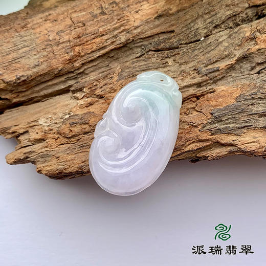 派瑞翡翠 翡翠挂件 糯种 浅紫 商品图2